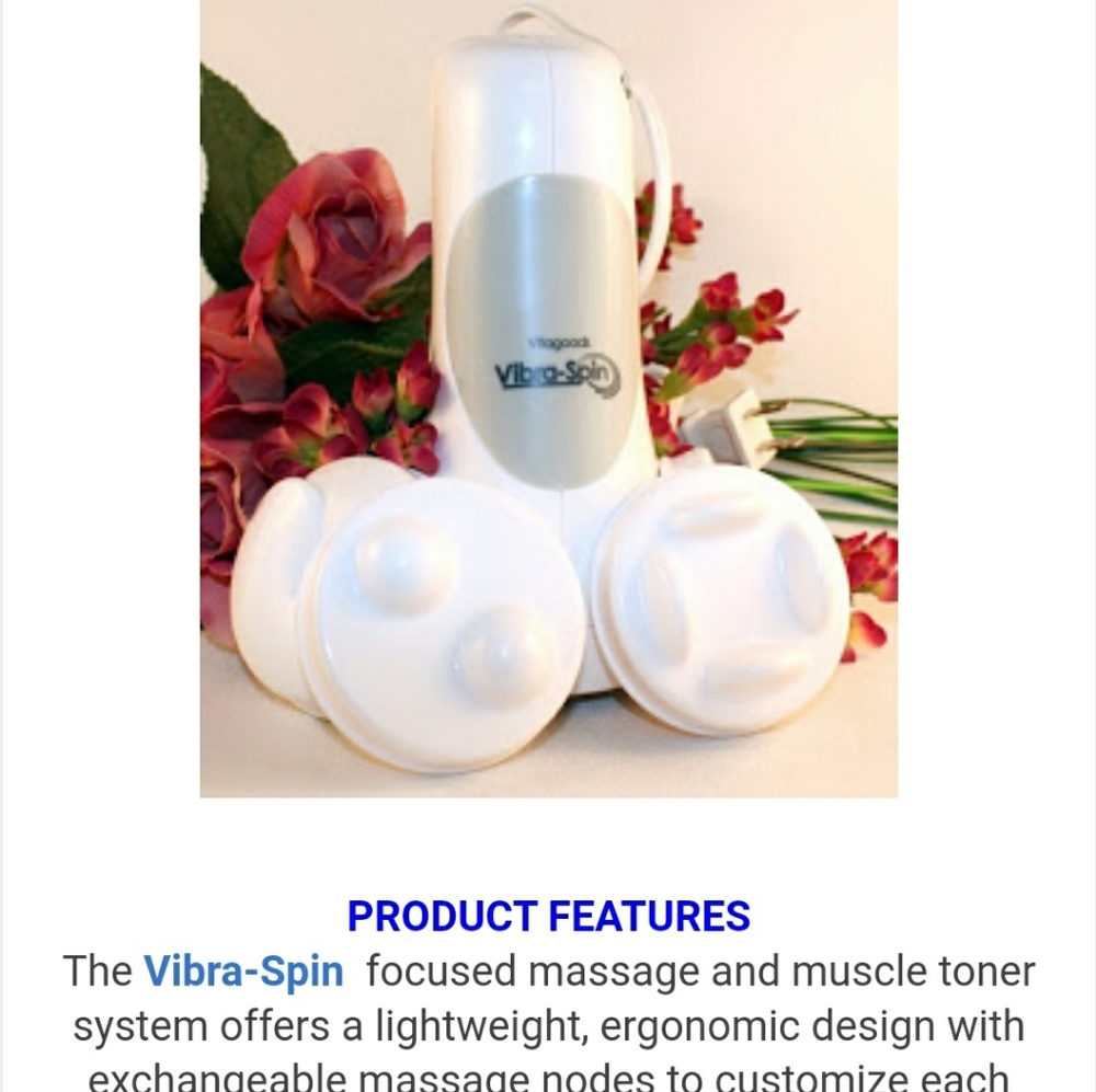 Vibra spin massager